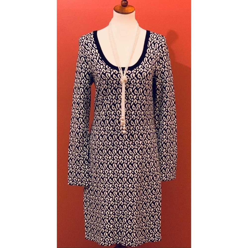 Banana Republic Leopard Sweater Dress